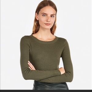 Army Green Express Sweater